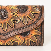 Sunflower Snap Leather Wallet