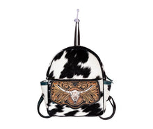 Herd Spirit Cowhide Tooled Backpack 🎒 Bag