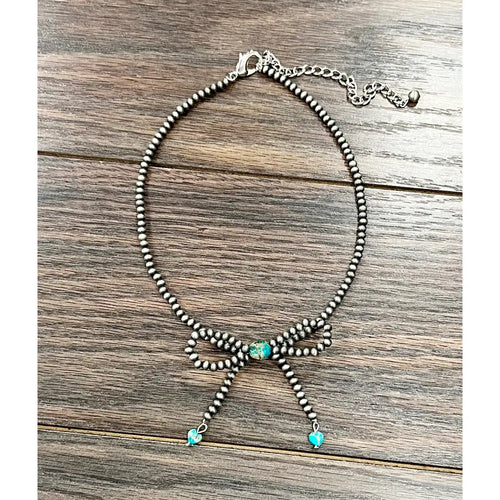 Handmade Navajo(ish) Bow Necklace