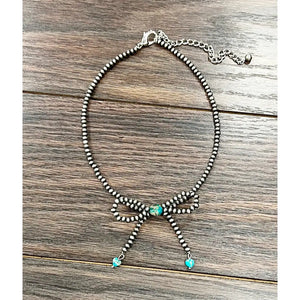 Handmade Navajo(ish) Bow Necklace