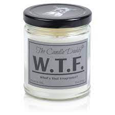 “W.T.F. ‘What’s That Fragrance’” Scented 6 oz. Jar Candle