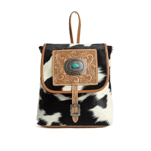 Westward Wind Hand-Tooled Backpack 🎒 Bag