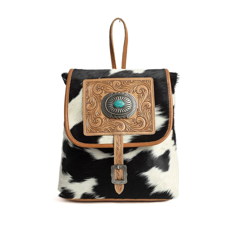 Westward Wind Hand-Tooled Backpack 🎒 Bag