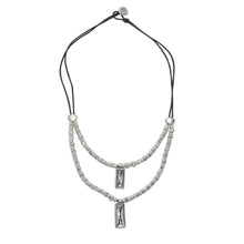 Elevated Pewter Necklace