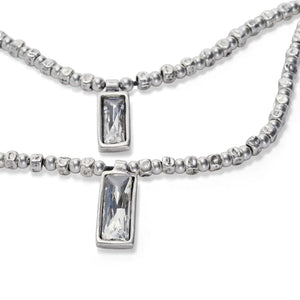 Elevated Pewter Necklace