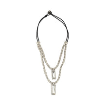 Elevated Pewter Necklace