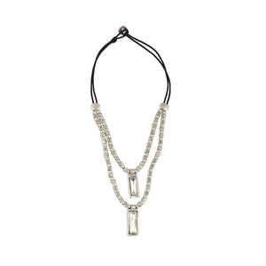 Elevated Pewter Necklace