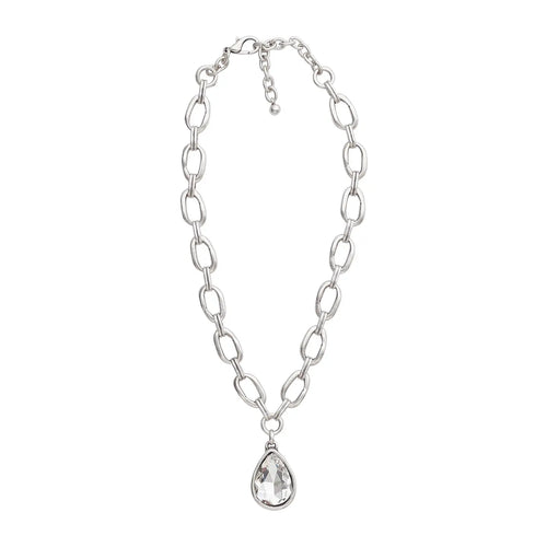 Queen Drop Crystal Necklace
