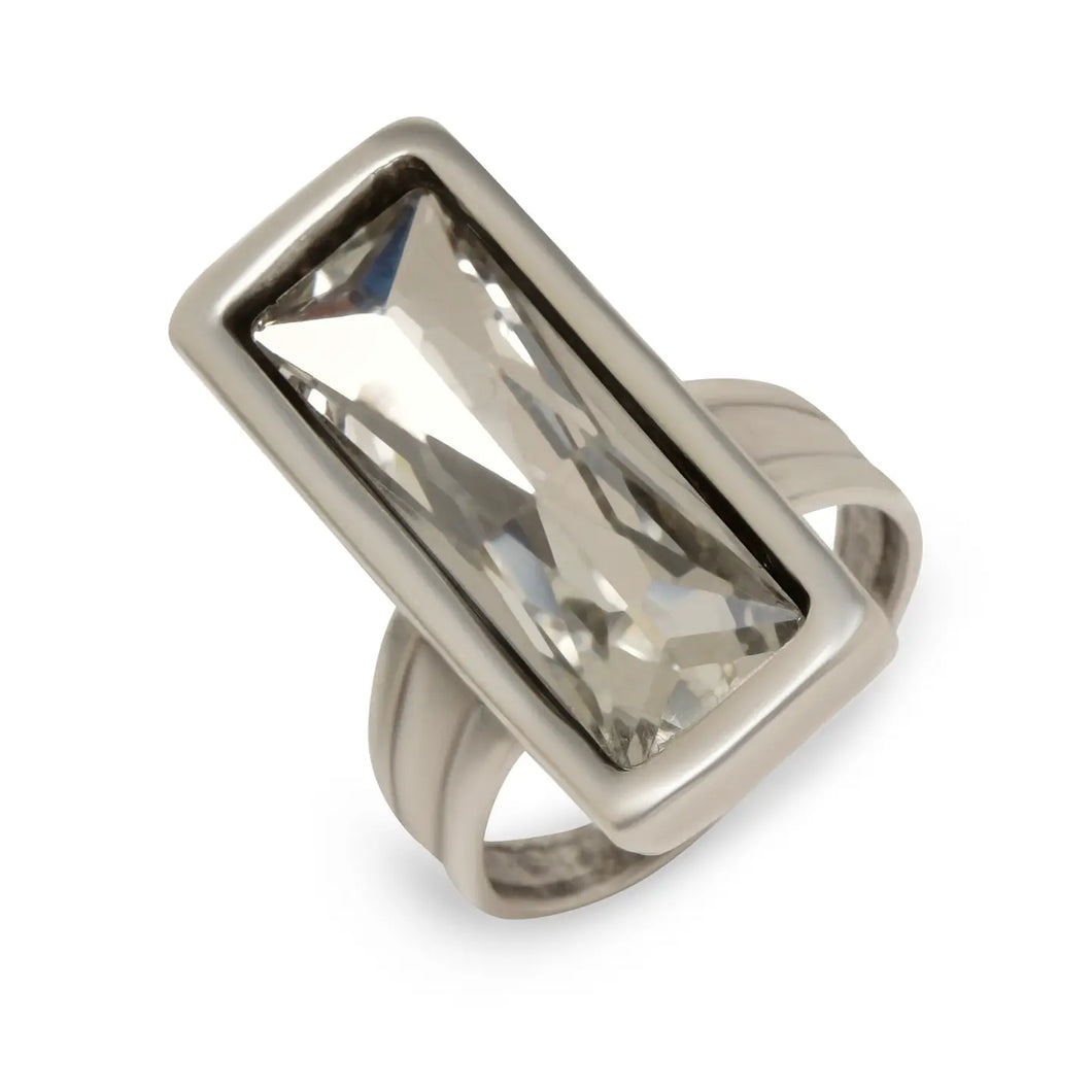 Elevated Pewter Ring