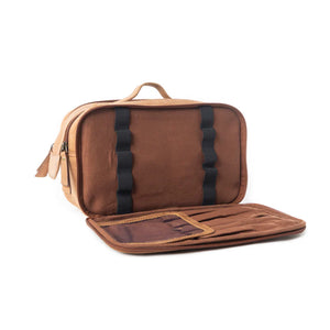 High Trail Cowhide Toiletries Bag