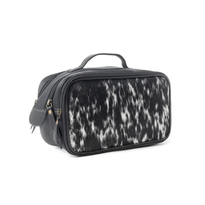 High Trail Cowhide Toiletries Bag