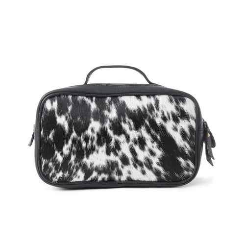 High Trail Cowhide Toiletries Bag