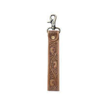 Solid Tooled Handle Keychain