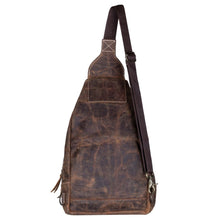 Quinby Cowhide & Leather Sling Bag