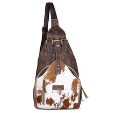Quinby Cowhide & Leather Sling Bag
