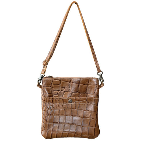 The Croc Leather Crossbody