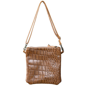 The Croc Leather Crossbody
