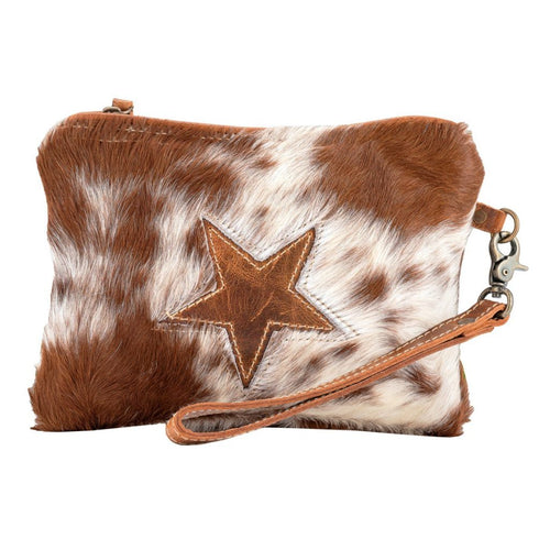 Chic Star Cowhide Pouch