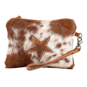 Chic Star Cowhide Pouch