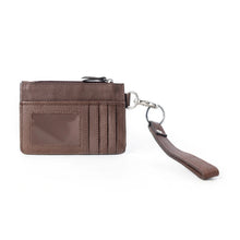 Aztecca Brown & Turquoise Accented Handtooled Leather Card Holder