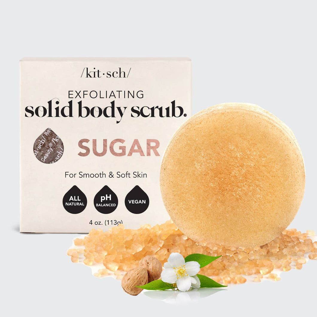Sugar Exfoliating Body Scrub Bar by Kitsch