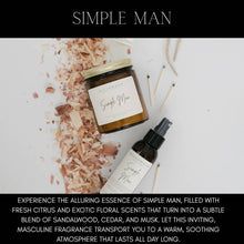 CAR DIFFUSERS in Simple Man Scent  (MEN’s Scents)