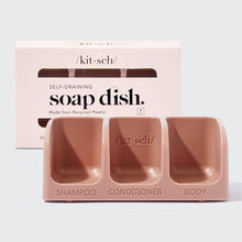 Self-draining Soap Dish - Terracotta by Kitsch