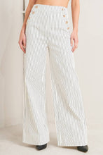 Nautical Natalie Striped Woven Wide Leg Pant