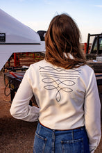 The Kami Bootstitch Embroidered Button Blouse in White