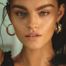 Romée 18K Yellow Gold Non-Tarnish Classic C-Hoop Earring