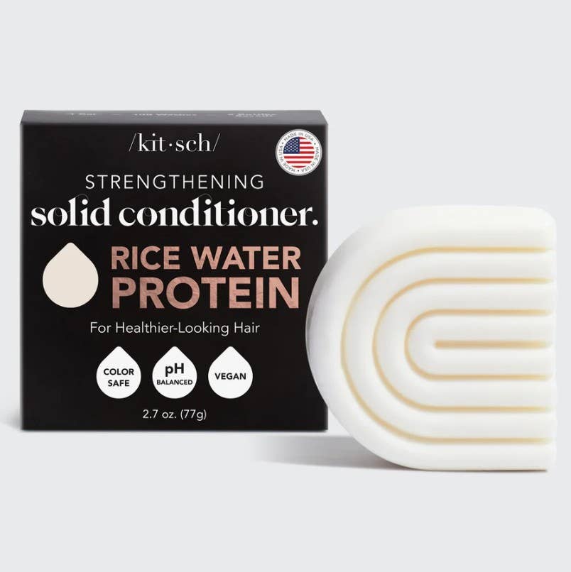 Rice Water Conditioner Bar for Hair Growth by Kitsch