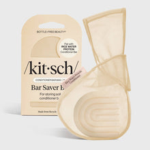 Rice Water Protein Conditioner Bar Saver Bag in Cream by Kitsch