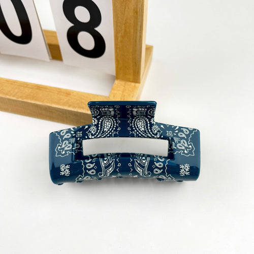 The Paisley Hair Claw Clip