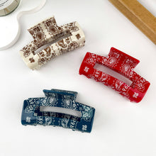 The Paisley Hair Claw Clip