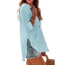Cabana Hoodie Pocket Top