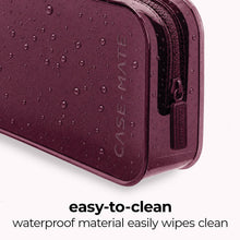 Jelly Makeup Bag – Waterproof Cosmetic Pouch in Mulberry
