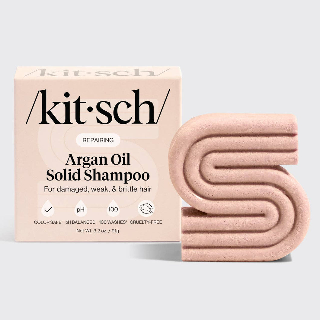 Repairing Argan Oil Shampoo Bar by Kitsch
