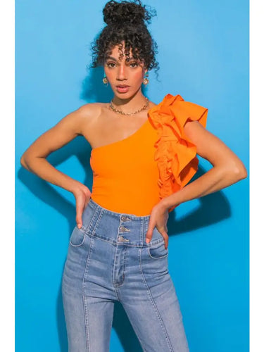 Stand Alone Orange Bodysuit