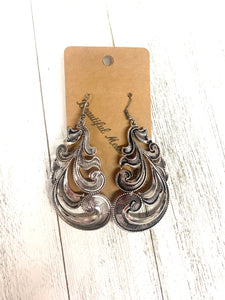 Paisley Hook Western Earrings