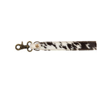 Cowhide Handle Keychain