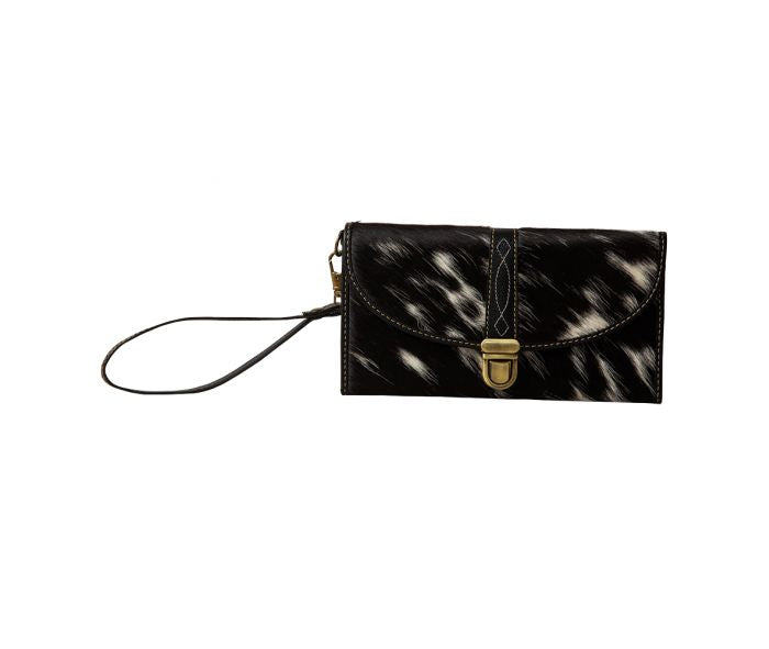 Estrella Cowhide Wristlet Wallet