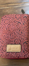 Justin Brand Tooled Leather Jewelry Case