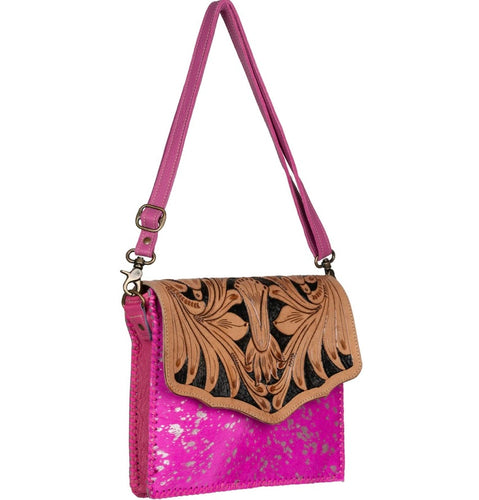 Cowgirl Barbie Leather Cowhide Bag