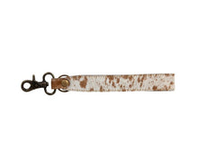 Cowhide Handle Keychain