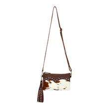 Ocotillo Leather & Cowhide Convertible Belt Bag in Brown