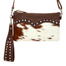 Ocotillo Leather & Cowhide Convertible Belt Bag in Brown