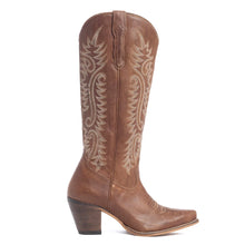 Prairie Leather Boots in Brown