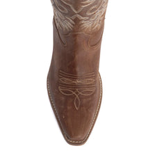 Prairie Leather Boots in Brown
