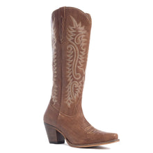 Prairie Leather Boots in Brown