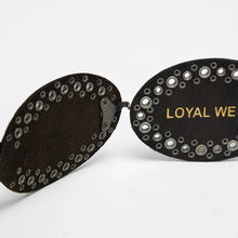 Loyal West Alta Buena Leather Belt in Black